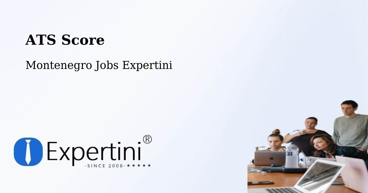 Resume ATS Score & Job Description Match Tool – Bar - Montenegro Jobs Expertini