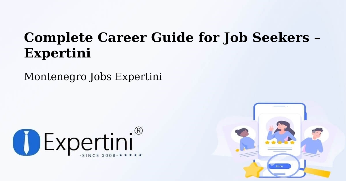 Career Guide for Job Seekers – Bar - Bar, Montenegro Jobs Expertini