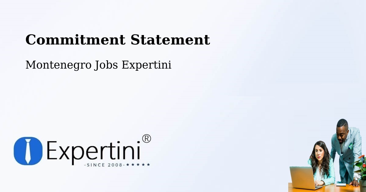 Corporate Commitment – Bar - Montenegro Jobs Expertini