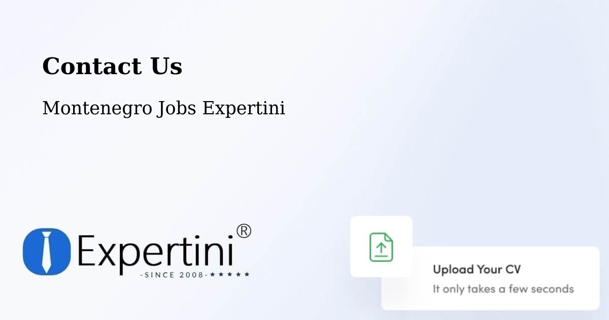 Contact Expertini – Bar - Montenegro Jobs Expertini